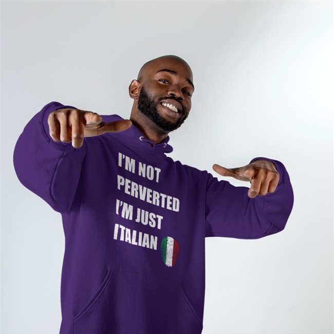 I'm Not Perverted I'm Just Italian Shirt Lord Miles Routledge Adventures I'm Not Perverted I'm Just Italian Shirt Real Lord Miles