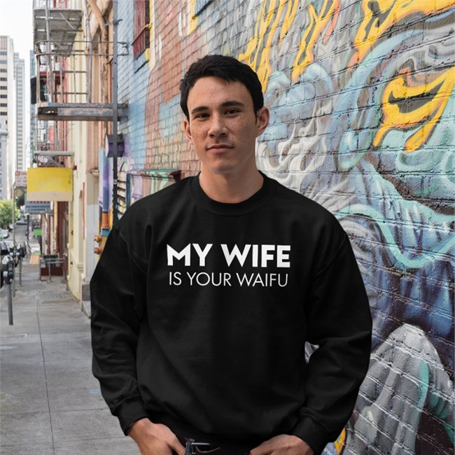 Jacob Fleming MD My Wife Is Your Waifu Sweatshirts Lindsay Seidel Fanxsaltlake My Wife Is Your Waifu Shirt