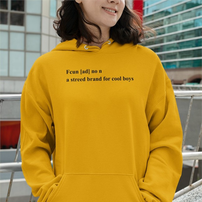 Fcun Ad No N A Streed Brand For Cool Boys Sweatshirt Translatedtees