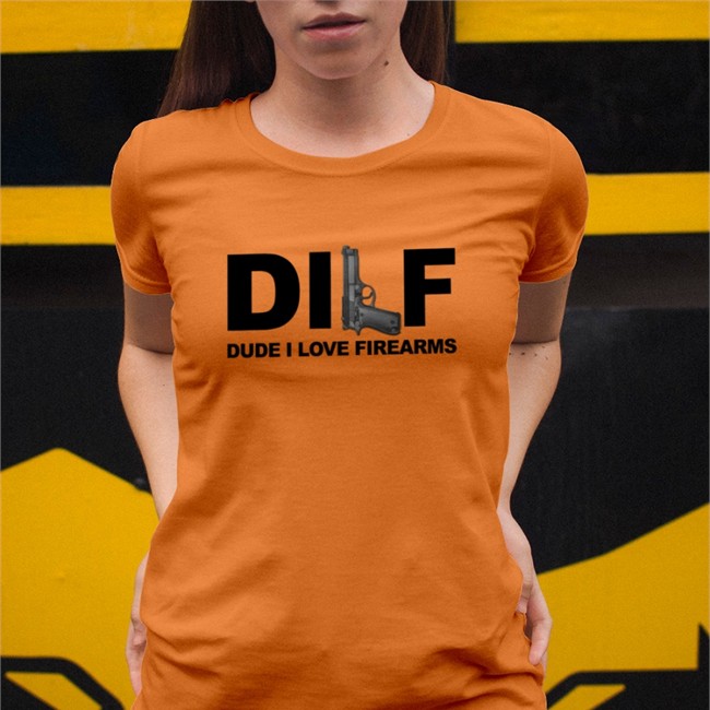 DILF Dude I Love Firearms Crewneck Sweatshirt Bunker Branding