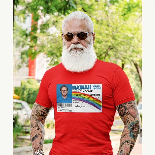 Jason Mccourty Mike Mcdaniel Mcdaniel Hawaii Driver License T Shirt