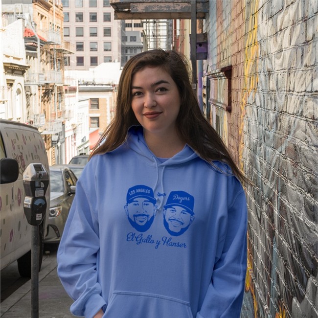 El Gallo Y Hanser Tee Shirt Dodgersbeat