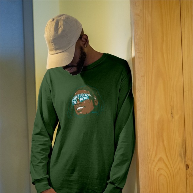 Breakingt StoreTyreek Hill Cheetah Is Here Long Sleeve