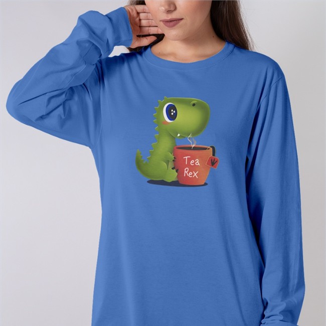 Tea Rex Shirt Qwertee