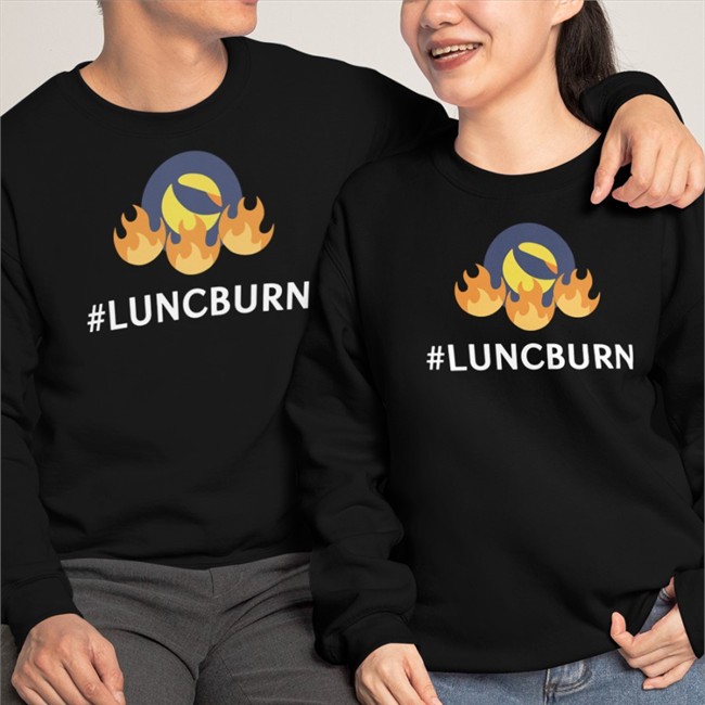 Luncburner Merch Luncburn Crewneck Sweatshirt Cryptoking Nft