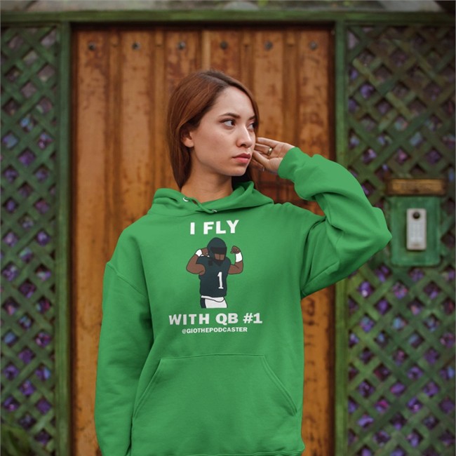 Bonfire Shop I Fly With Qb 1 Hat By Shannon Algarin The Giovanni Show Podcast