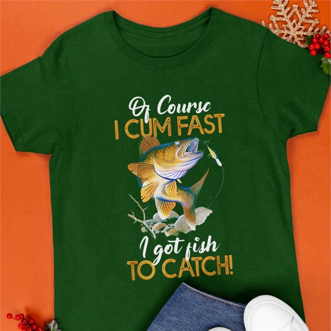 Of Course I Cum Fast I Got Fish To Catch Sweatshirt Virtuallylewd