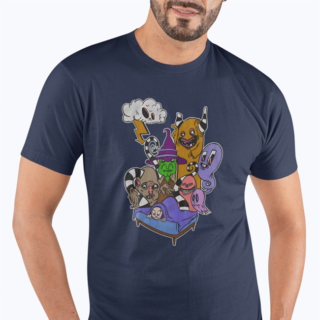 Bunker Branding Merch Monsters Under My Bed T Shirt