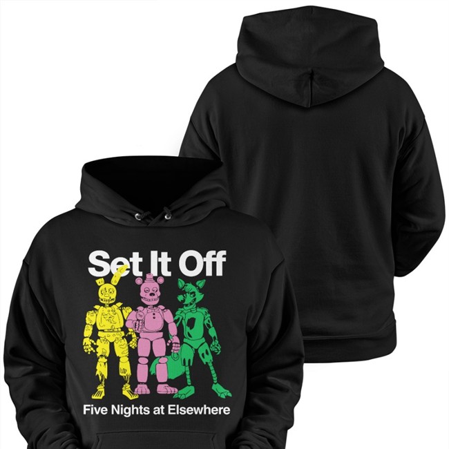 Set It Off Five Nights At Elsewhere Long Sleeve T Shirt Mr Clay1983