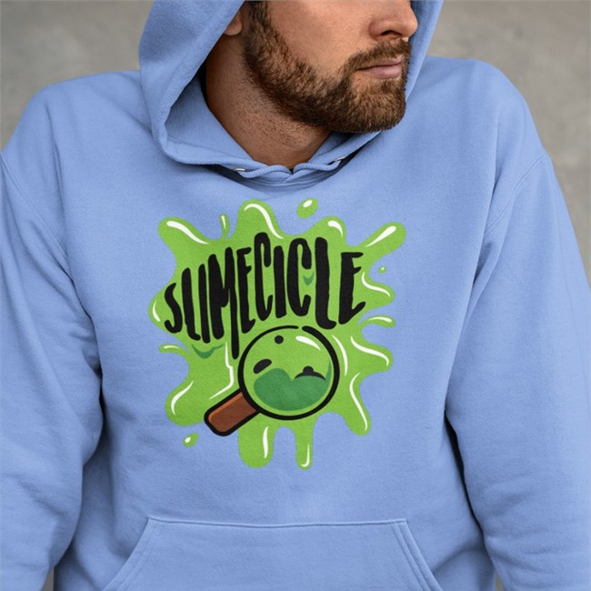 Magnifying Glass Slimecicle Splat Crewneck Sweatshirt Storefrontier Merch