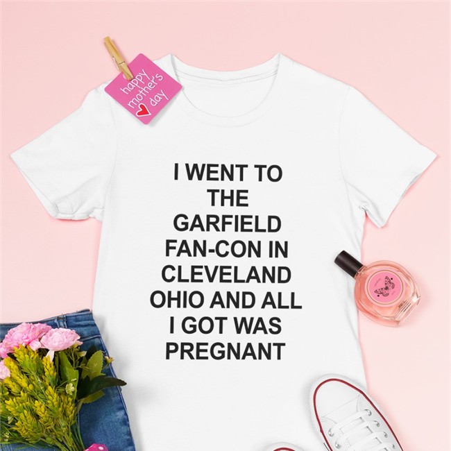 I Went To The Garfield Fan-Con In Cleveland Ohio And All I Got Was Pregnant Hoodie