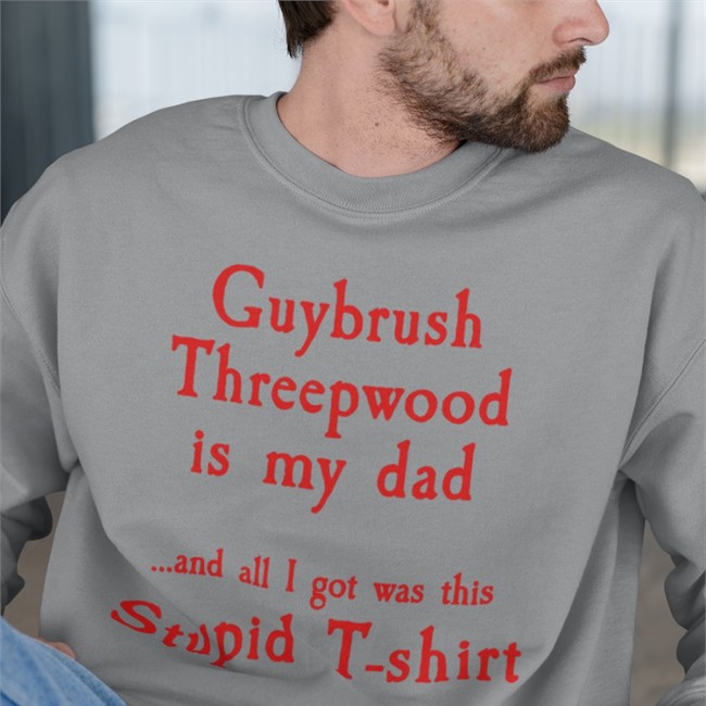 Guybrush Threepwood Is My Dad And All I Got Was This Stupid T-Shirt Long Sleeve T Shirt Guybrush Threepwood Is My Dad And All I Got Was This Stupid T-Shirt Tee Ron Gilbert Dominic Armato
