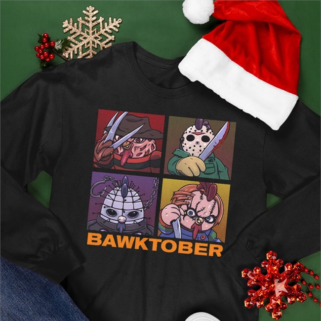 Chicken Slashers Bawktober Tee Bawkba Shop Chicken Slashers Bawktober Shirts Bawkbasoup