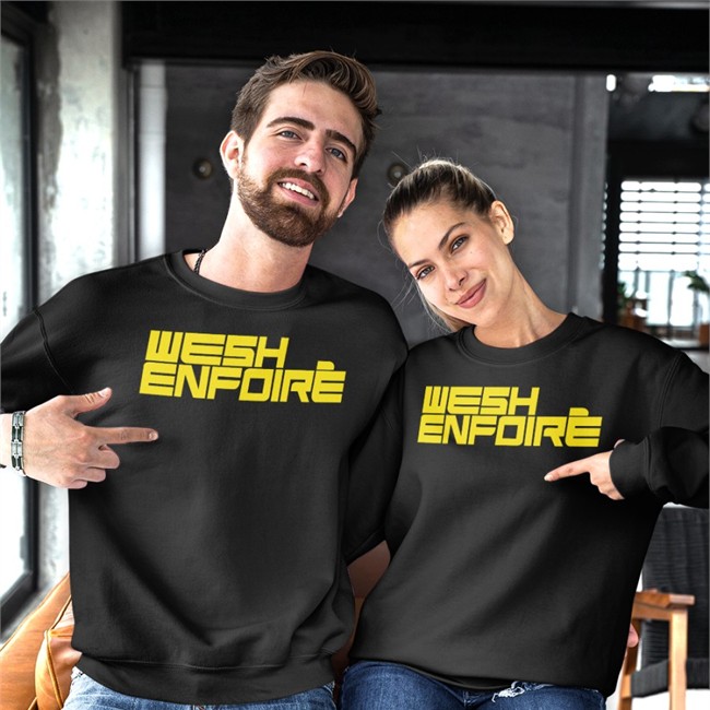 Lesram Merch Wesh Enfoire Tee Feuille2cedric Wesh Enfoire Long Sleeve T Shirt