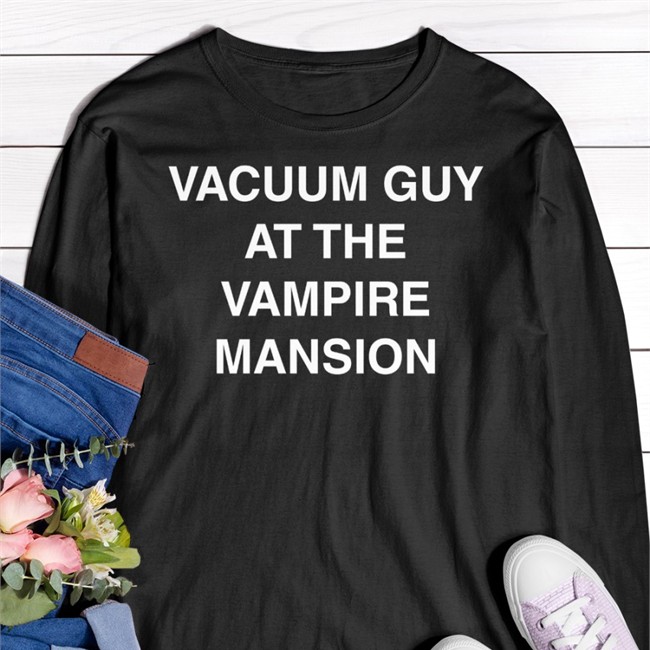 Mcr Mcrtacoma Xobarriers Vacuum Guy At The Vampire Mansion T Shirt