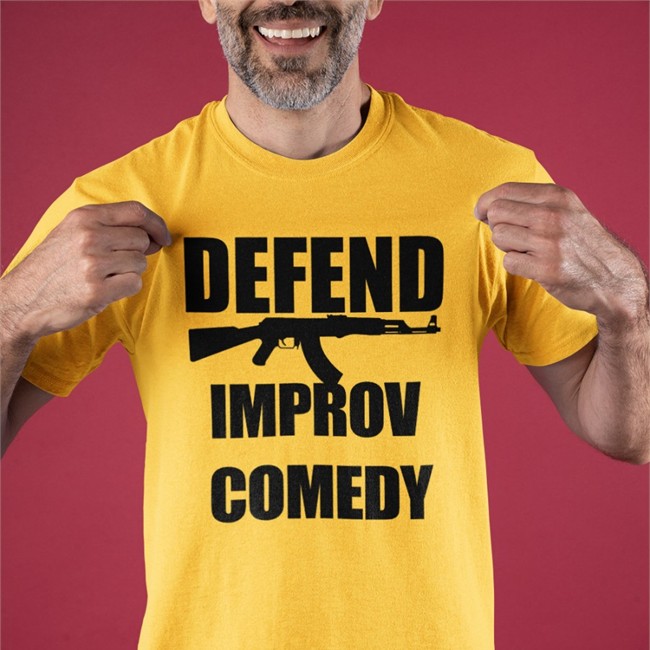Defend Improv Comedy Shirts Tom Cecil Scopgieb