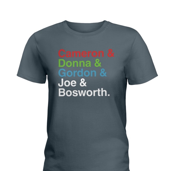 Mina Kimes Cameron & Donna & Gordon & Joe & Bosworth Long Sleeve T Shirt Black