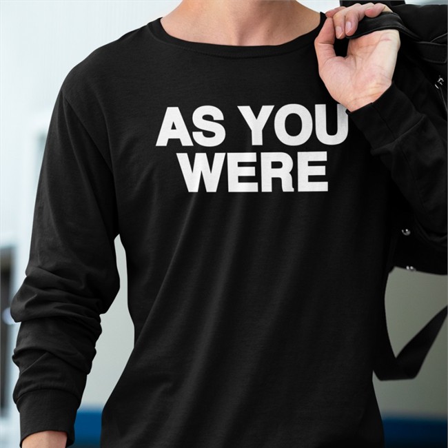 As You Were Tee