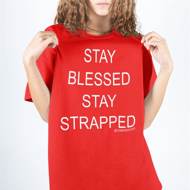 Stay Blessed Stay Strapped Hoodie