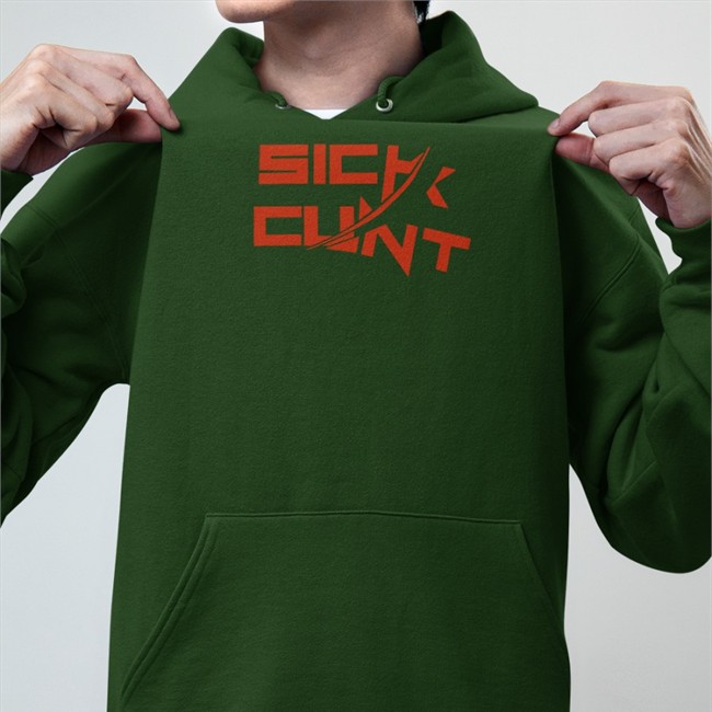 Dave Pax Aus Sick Cunt Shirt Sick Cunt Hooded Sweatshirt