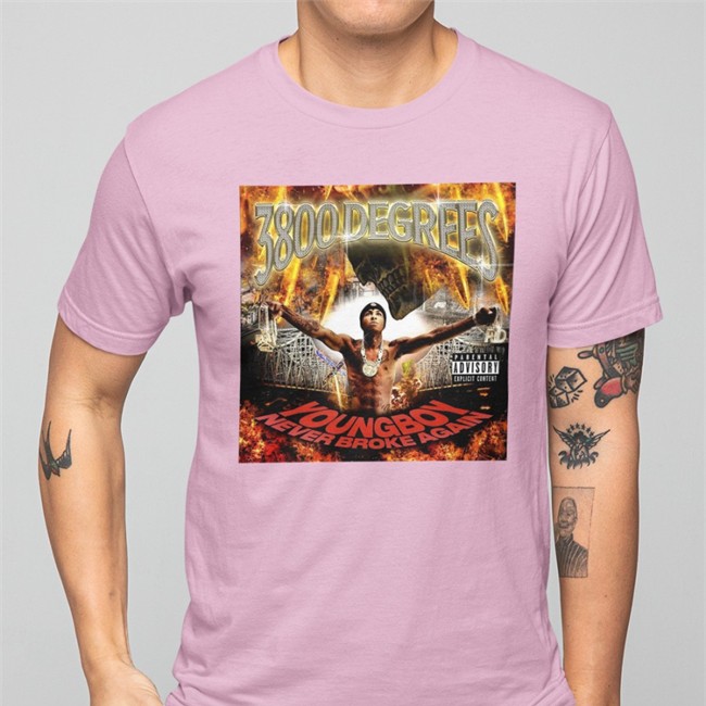 3800 Degrees T Shirt 3800 Degrees Youngboy Never Broke Again Tee New Single