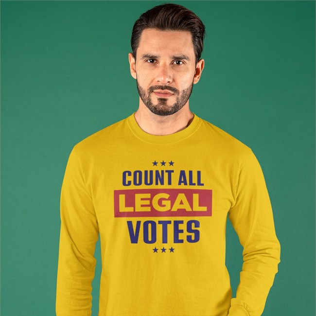 White Johnrockshomes John M. Cameron Count All Legal Votes shirt Count All Legal Votes shirt White Johnrockshomes John M. Cameron