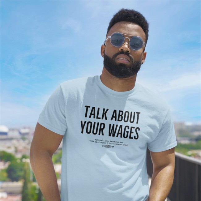 Jorts And Jean Talk About Your Wages Union Bug Recursion Shirt Solidarity Superstore Merch