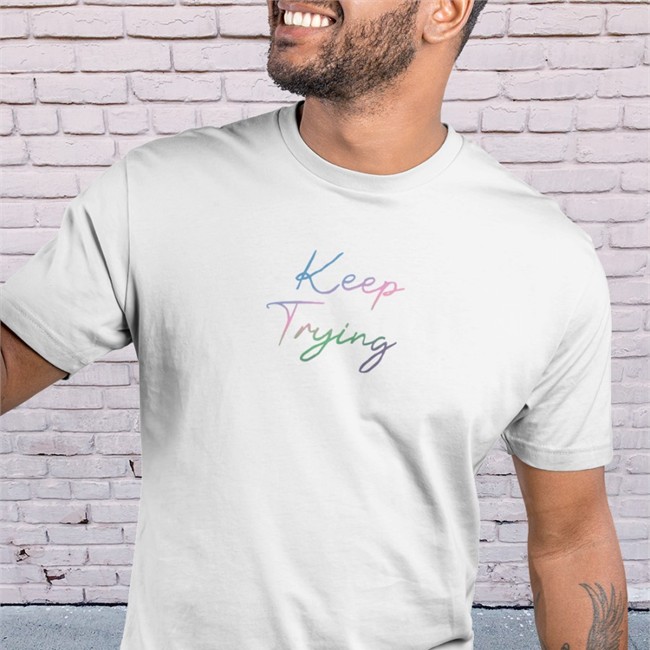 Keep Trying Zip Up Hooded Tryguys Merch