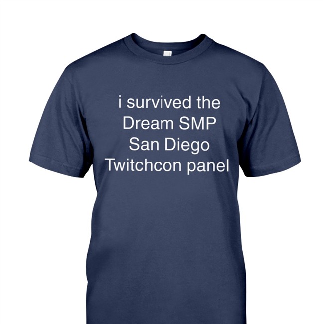 I Survived The Dream Smp San Diego Twitchcon Panel Hat Black I Survived The Dream Smp San Diego Twitchcon Panel T Shirt Buttercupnom