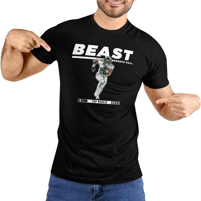 New York Jets Beast Breece Hall Hoodie