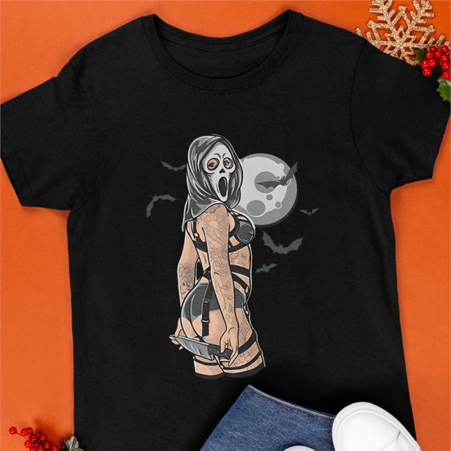 Risa Marie Spooky Szn Crewneck Black