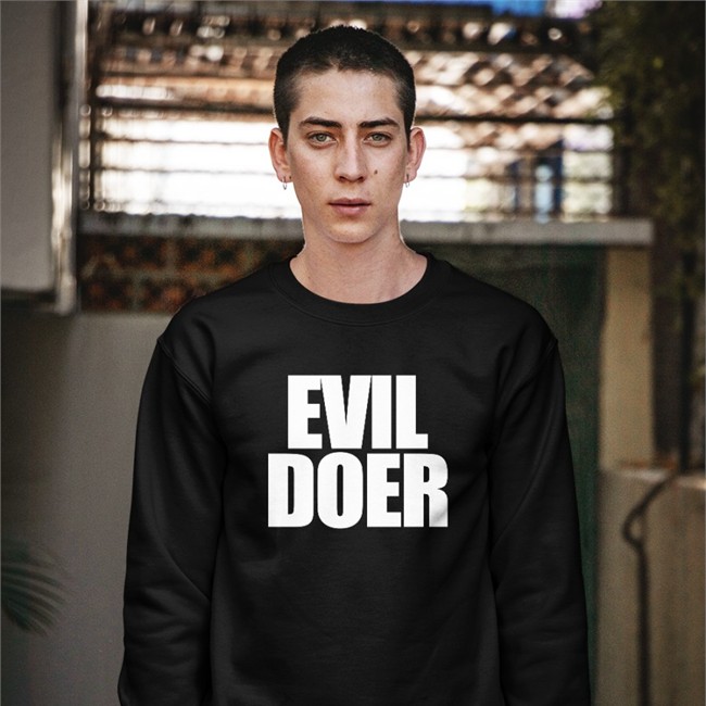 Heart Attack Man Evil Doer Hats Black