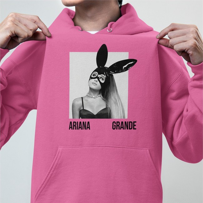 Ariana Grande Merch Dangerous Woman Pink Crewneck Sweatshirt