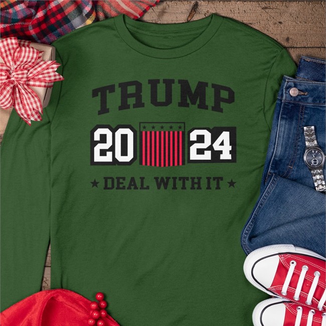 New Trump 2024 Deal With It Shirt Davram