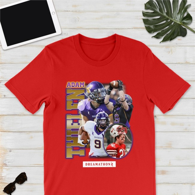 Dreamathon Merch Adam Thielen Home Town Hero T Shirt Minnesota Vikings