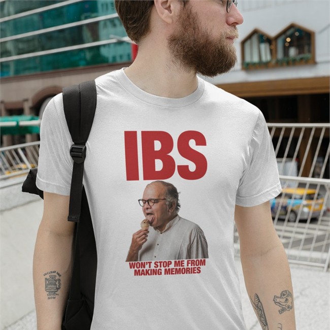 Caucasian James IBS Won't Stop Me From Making Memories T-Shirt Caucasian James Clothing Merch
