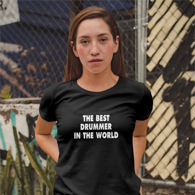 The Best Drummer In The World T Shirt Maneskinofficial The Best Drummer In The World T Shirt