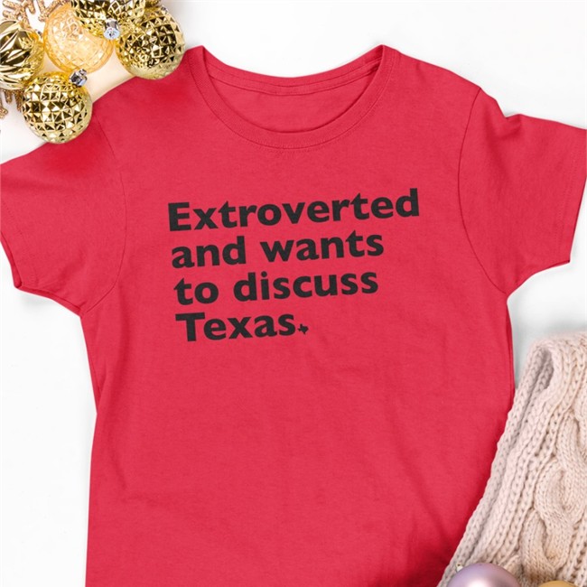 Nathan Ryan Extroverted And Wants To Discuss Texas Long Sleeve Shirt Txhumor