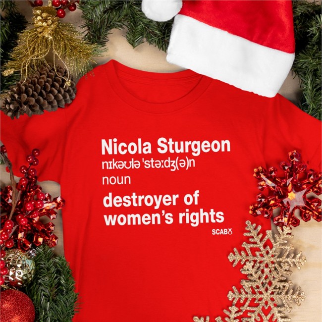 Nicola Sturgeon Destroyer Of Women’s Rights Long Sleeve Shirt Jk Rowling Nicola Sturgeon Destroyer Of Women’s Rights Tee Shirt Jk Rowling