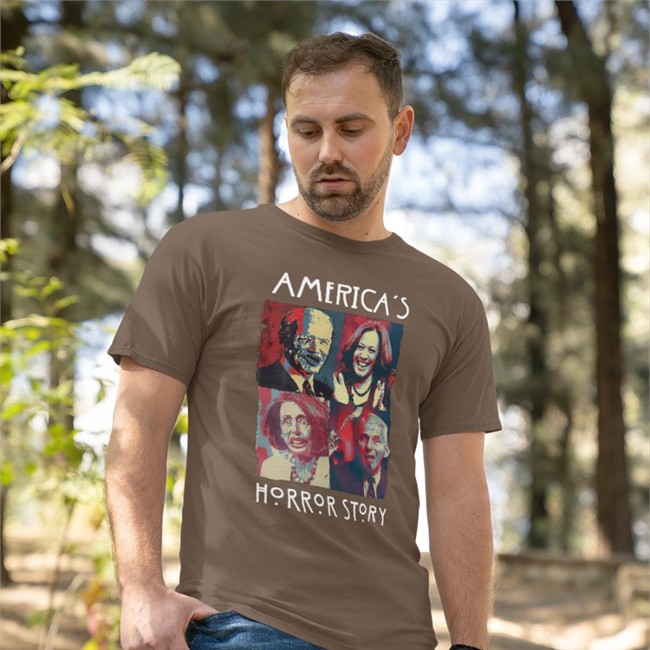 Kamala Harris Biden Nancy Pelosi Anthony Fauci Catherine America's Horror Story Shirt