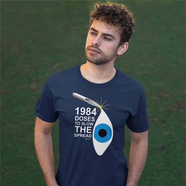 Wearechange Merch1984 Does To Slow The Spread T Shirt Luke Rudkowski