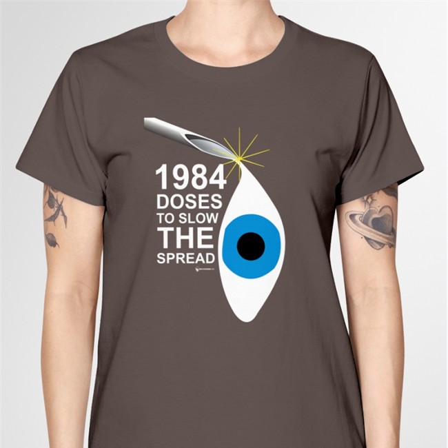 Wearechange Merch Luke Rudkowski 1984 Does To Slow The Spread Shirt Wearechange Merch1984 Does To Slow The Spread Tee Black Luke Rudkowski