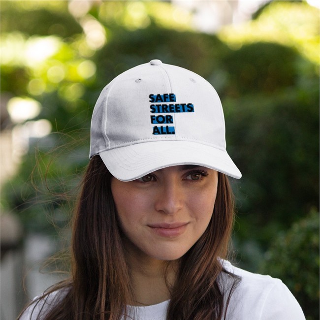 Safe Streets For All White T Shirt