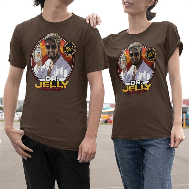Abroad In Japan Merch Dr Jelly Collection Shirt Black Chris Broad