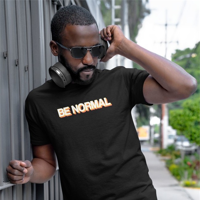Barstool Sports Store Be Normal T Shirt KFC Radio Be Normal Shirts