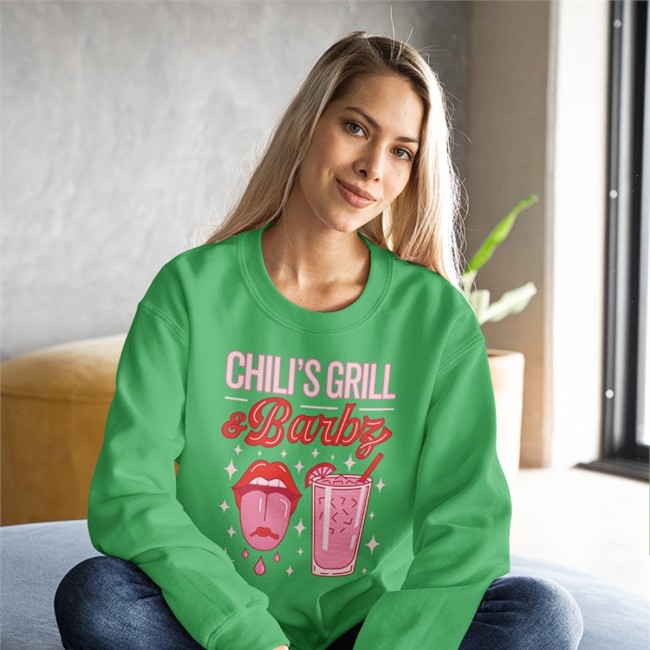 Welcometochilis Merch Chili's Grill & Barbz Tee Shirt Margzforbarbz Chili's Grill & Bar