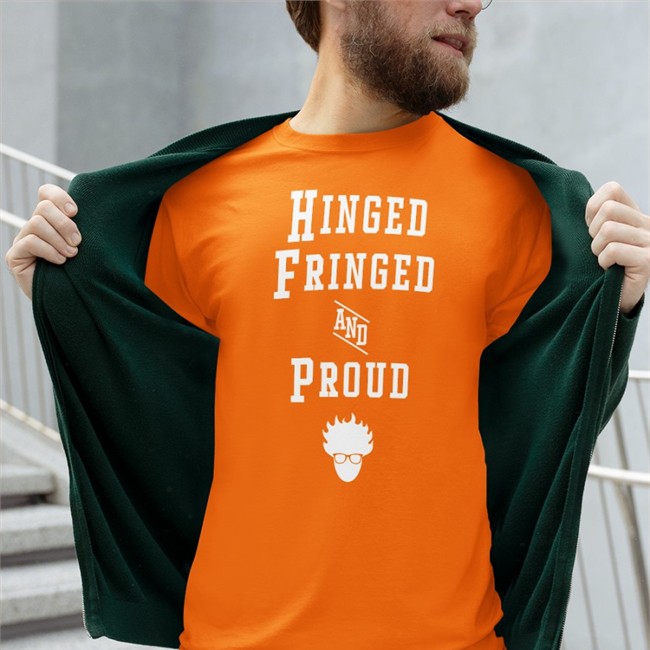 Hinged Fringed And Proud T Shirt Viva Frei Store