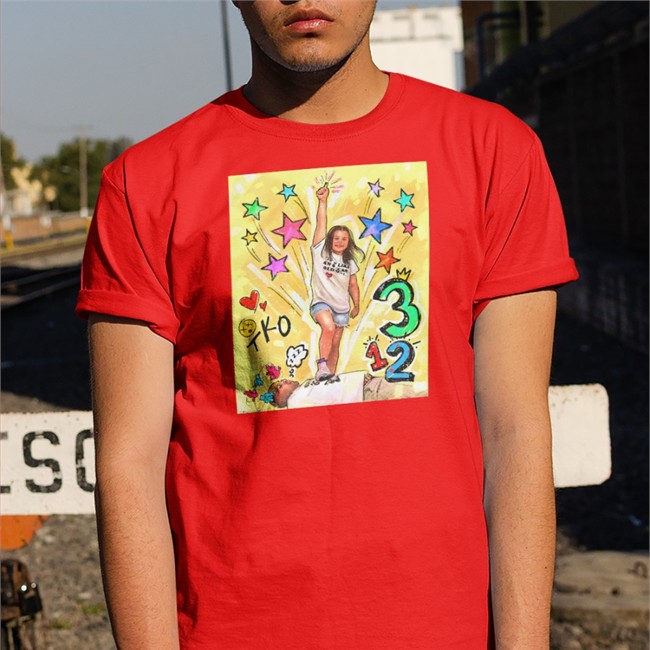 Finley's Fought And Won Hooded Sweatshirt White Melcolemanart