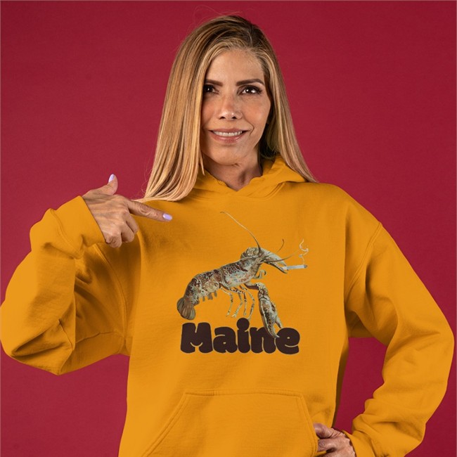 Dank Lobster From Maine Sweatshirt Aaron Reynolds