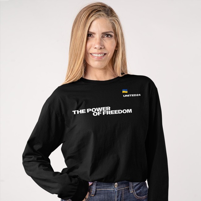 Zelensky The Power Of Freedom United24 Shirts John Jackson The Power Of Freedom United24 Sweatshirt